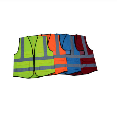 Faire du vélo rouge de harnais de Sash de forme physique de Vis Running Vest Reflective Safety de dames salut