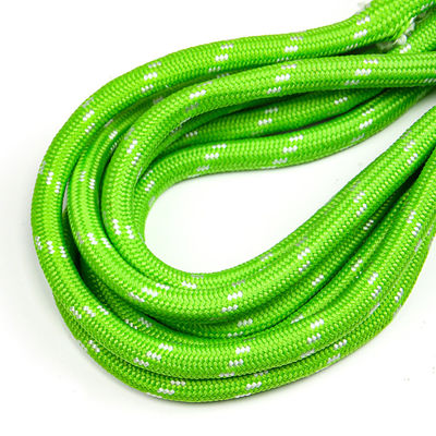 Lueur Diamond Braid Reflective Rope Round de laisse pour la poignée de sac