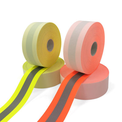 Les marques réfléchissantes de visibilité élevée pour l'argent jaune-orange de Suits Fr Grade de sapeur-pompier d'habillement