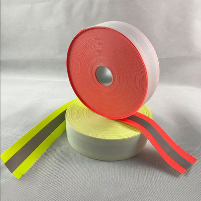 Bande 100% réfléchie de tissu de sangle réfléchie de coton pour le vêtement
