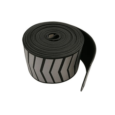 Comme la rayure réfléchissante de sangle de  la sécurité vêtx 1 1 4 Grey Nylon Webbing Material vert