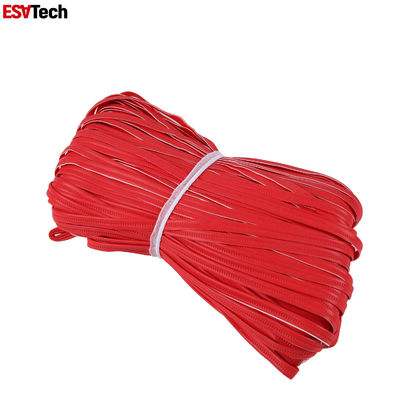 Tissu obligatoire réfléchissant de corde de bande pour le vêtement rétros 0.19mm colorés de sécurité 0.24mm