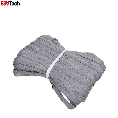 La visibilité élevée cousent sur salut l'équilibre de tuyauterie réfléchi de Vis Polyester Silver Reflective Piping