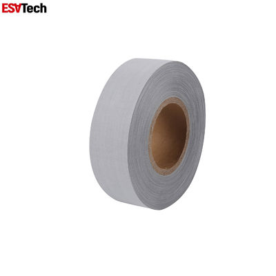ENISO20471 OEKO-TEX100 B2007 Tissu réfléchissant argenté T/C Matériau de support pour vêtements de sport