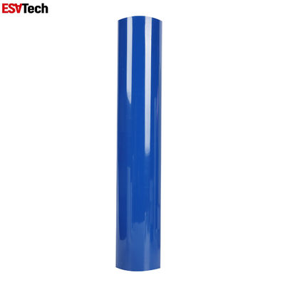 fer réfléchi noir bleu rouge de feuille de vinyle de transfert de chaleur de 8.5x11 6x6 dessus pour l'habillement de vétérinaire de veste