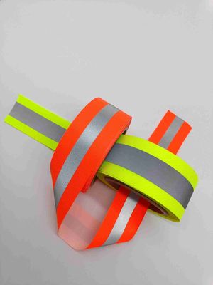 haute bande d'Oxford de couleur fluorescente de visibilité pour l'usage de sécurité d'habillements