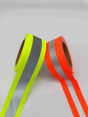 Sangle réfléchie rouge à vendre le ruban de rangement réfléchi de vert
