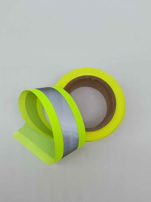 Fer réfléchissant fait sur commande de ruban de sangle sur les marques réfléchissantes pour le sac de ceinture de sécurité d'habillement