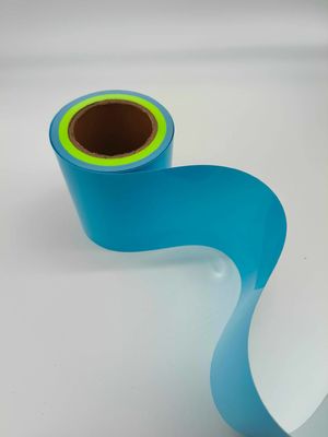 Panneau en plastique bleu de feuille de PVC d'individu adhésif photoluminescent réfléchi de bande