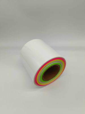 Lueur auto-adhésive lumineuse de dispositif avertisseur dans le colorant foncé de lueur de jet d'encre
