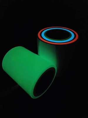 Autocollant lumineux fluorescent de bande de vinyle de film de vert lumineux d'usine imperméable