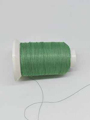 Le fil réfléchi vert fil à tricoter la visibilité élevée pour le T-shirts Logo Clothing Bag Hat