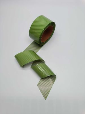 la bande réfléchie de  Cricut Heat Transfer pour l'argent fluorescent de vert de chaux d'habillement de bandes a segmenté