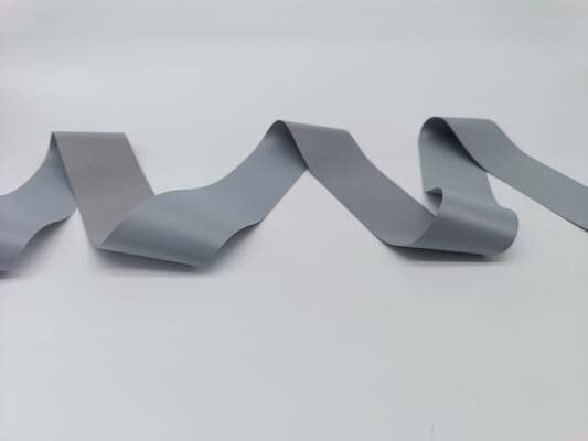 Tape de tissu réfléchissante à haute visibilité pour vêtements industriels et de sécurité