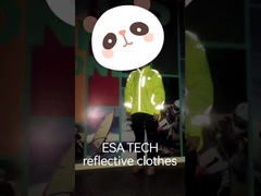 Tissu bleu réfléchissant à haute visibilité pour vêtements de sécurité sacs vêtements de travail chapeaux T-shirt